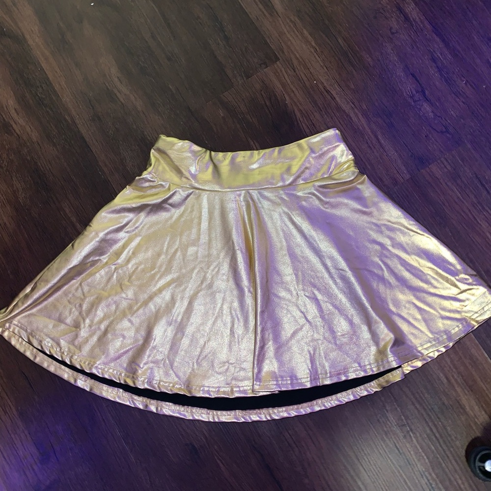 Gold Women's Skirt